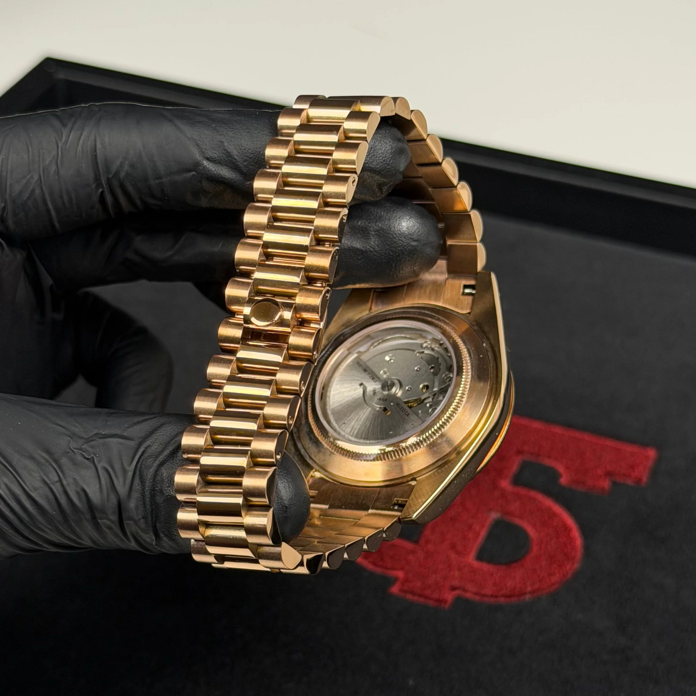 Day-Date Mod - Rose Gold Chocolate/President - Image 2