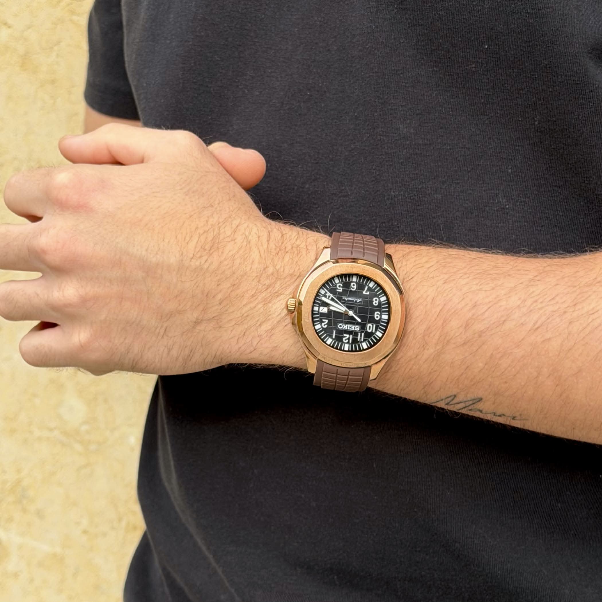Aquanaut Mod - Rose Gold Brown - Image 3
