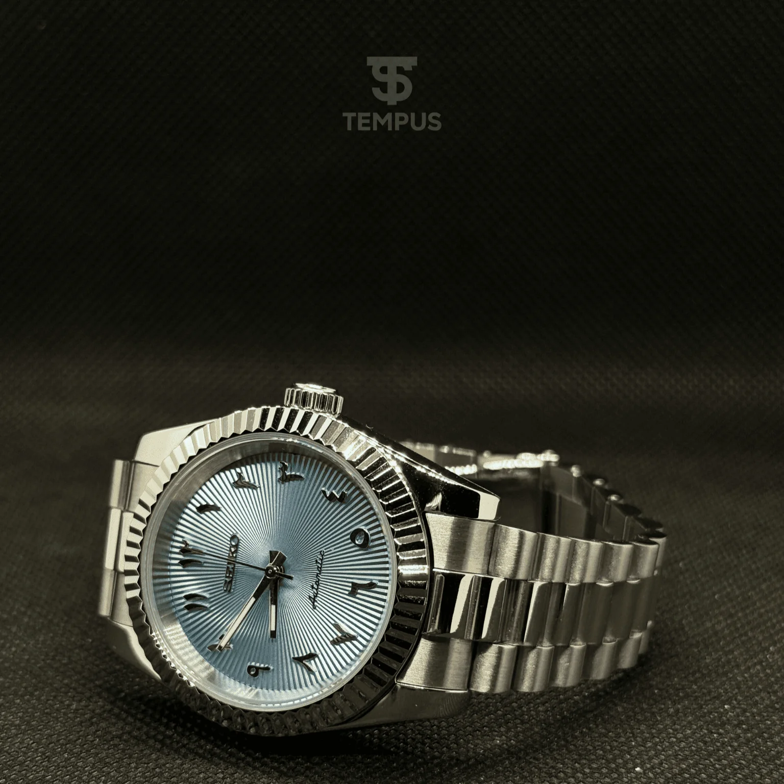 Datejust Mod - Textured Arabic Baby Blue - Image 2