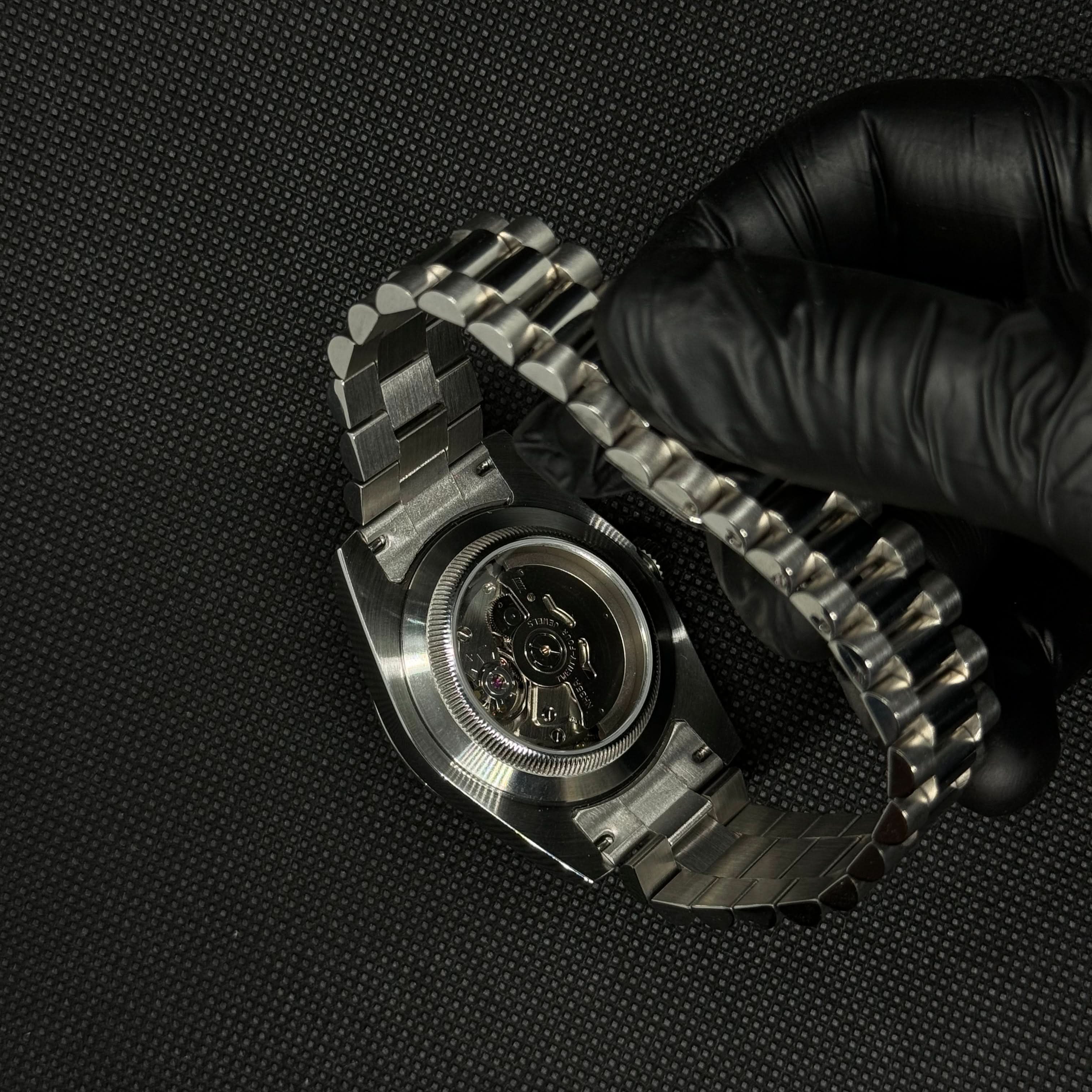 Datejust Mod- Textured Arabic Black - Image 4