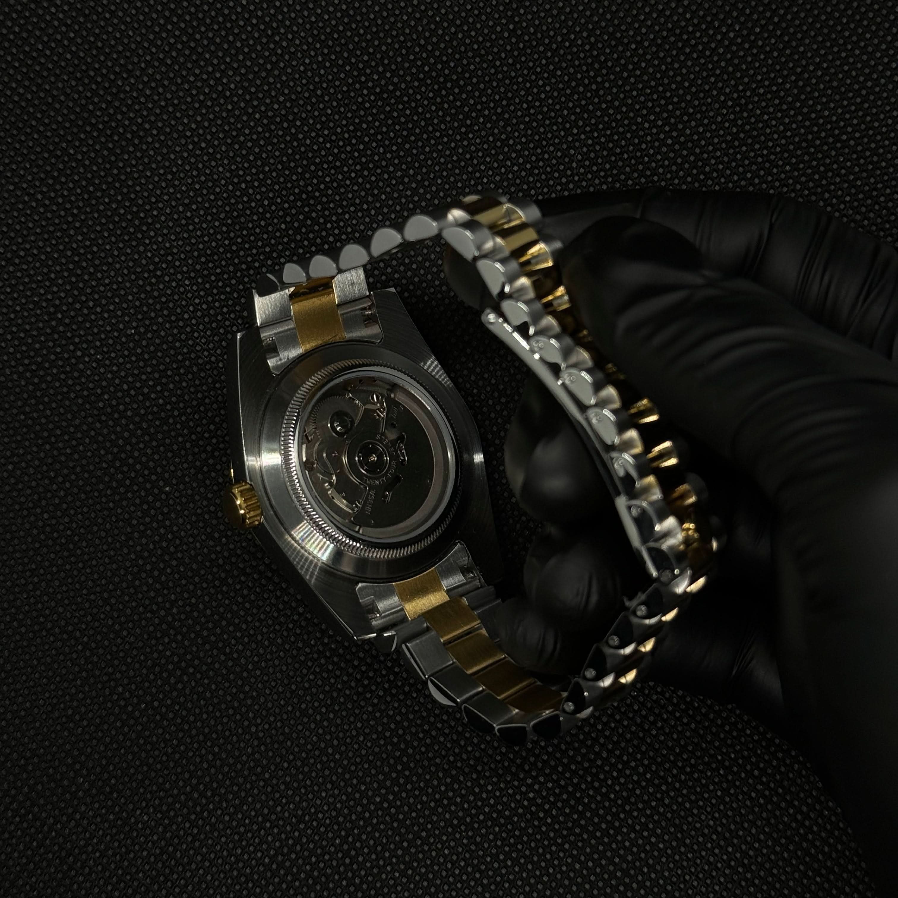 Datejust Mod - Arabic Two-Tone Pearl Gold - Image 4