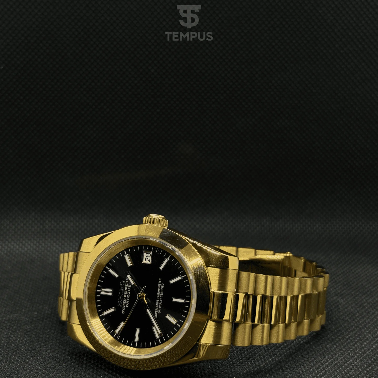 Datejust Mod - Gold Black - Image 2