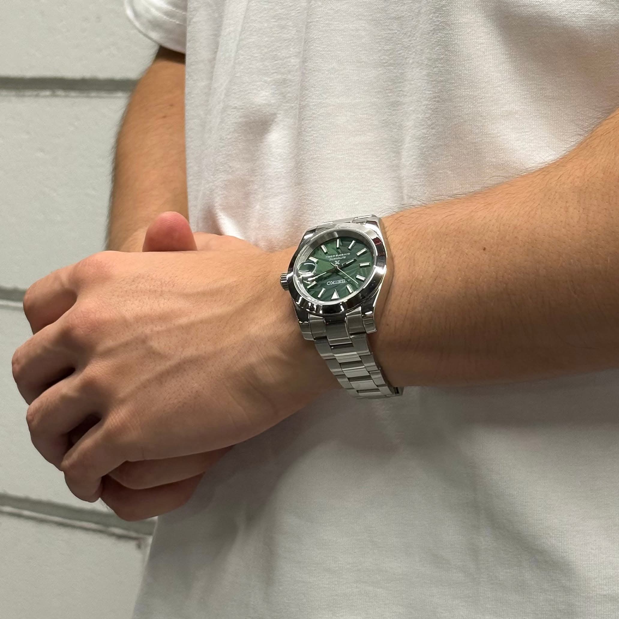 Datejust Mod - Palm Leaf Smooth Green - Image 3