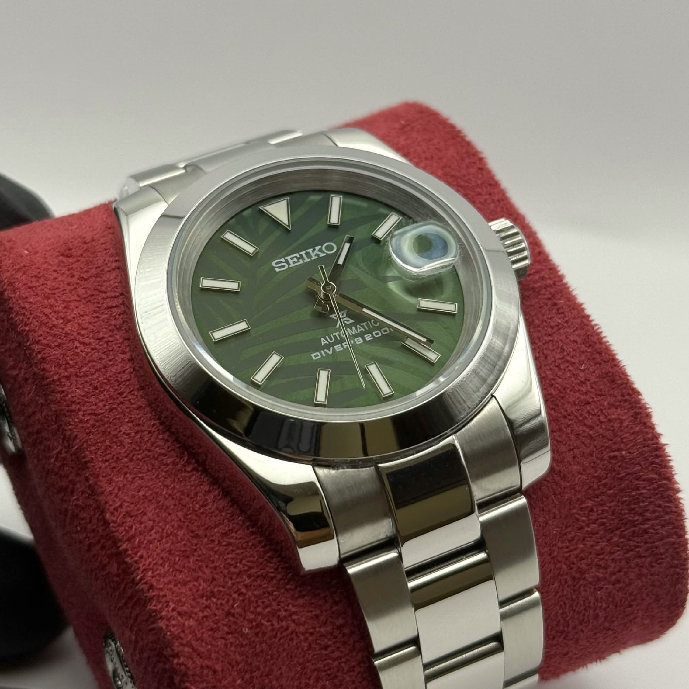 Datejust Mod - Palm Leaf Smooth Green - Image 4