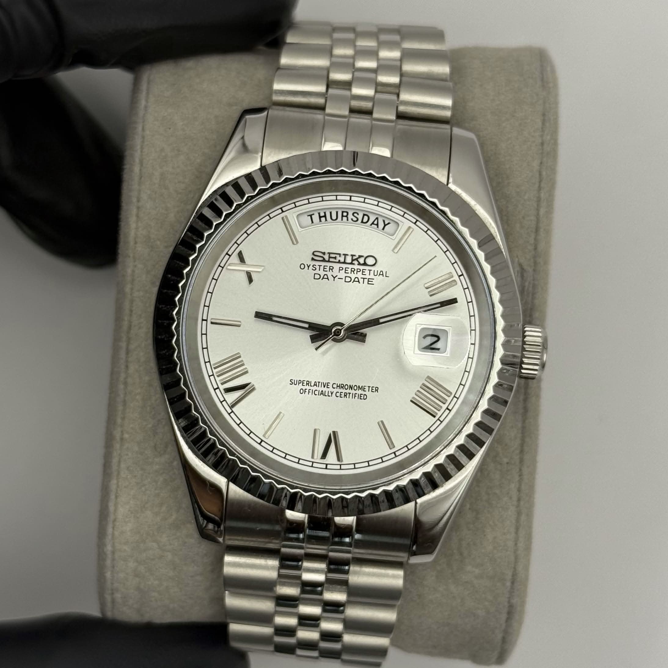 Day-Date Mod - White Roman - Image 3
