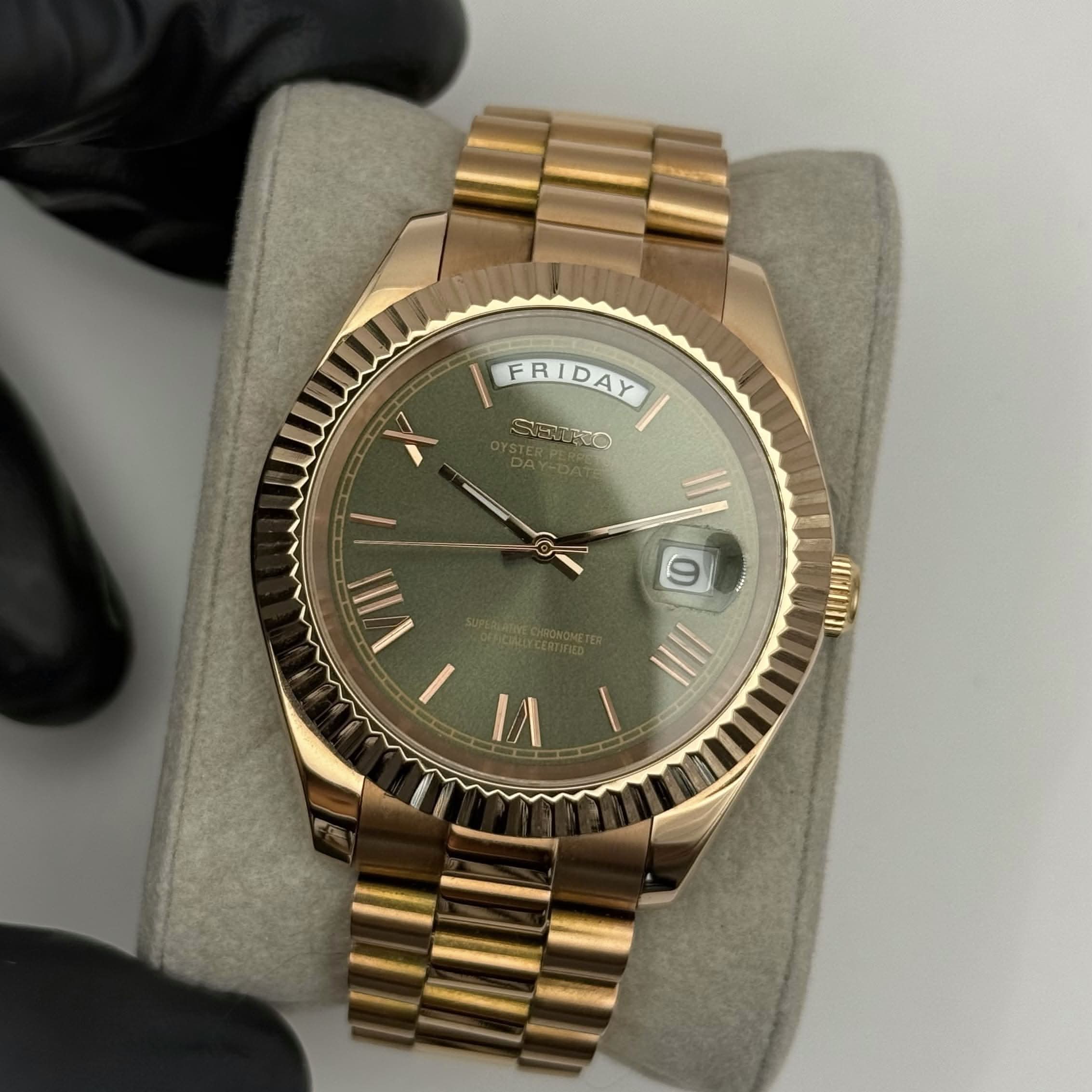 Day-Date Mod - Rose Gold Olive - Image 5