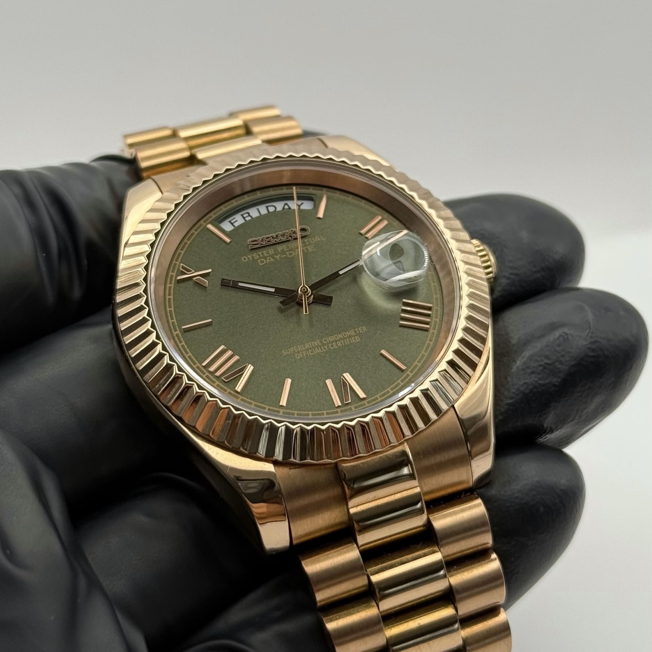 Day-Date Mod - Rose Gold Olive - Image 6