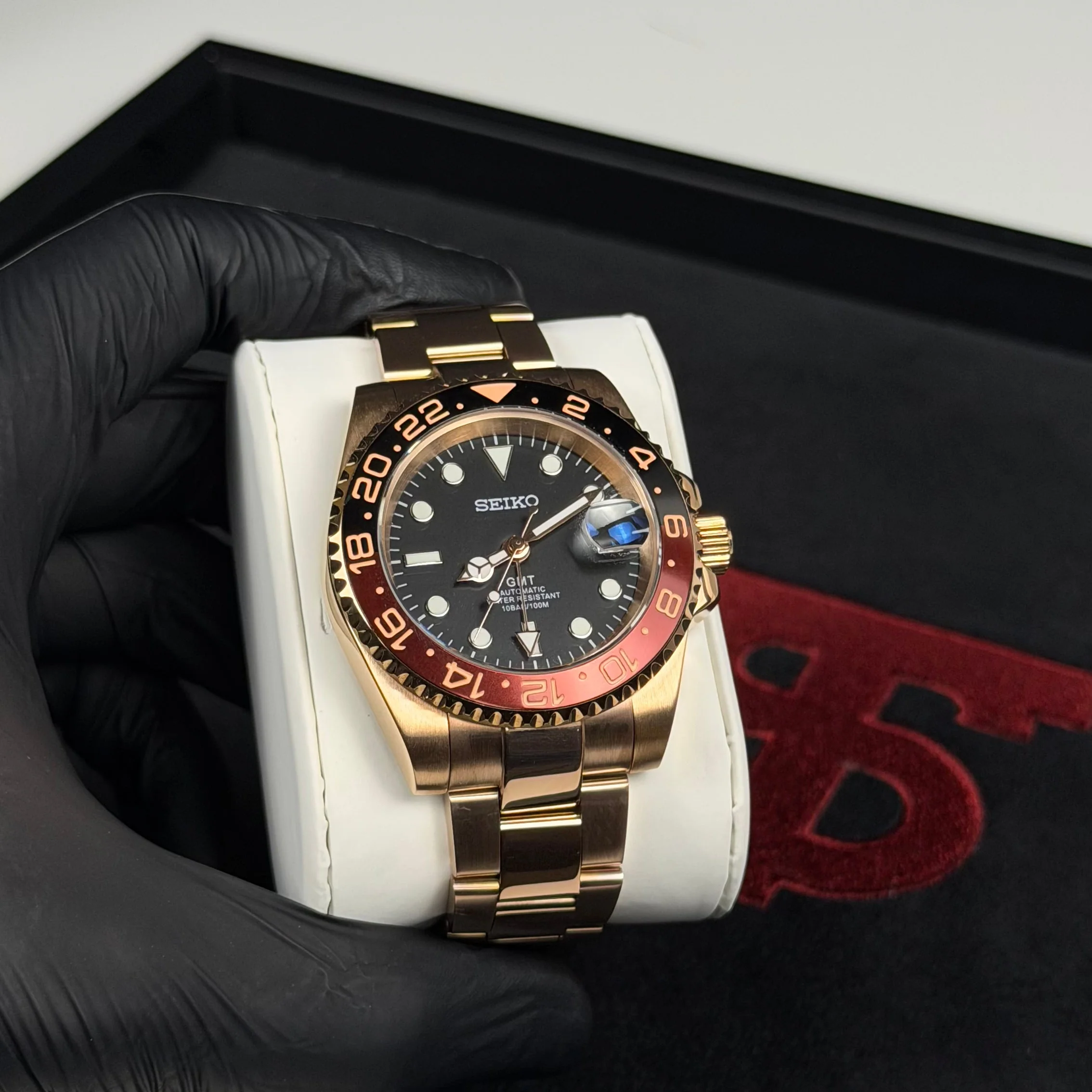 GMT Rose Gold Mod - Beer/Jubilee