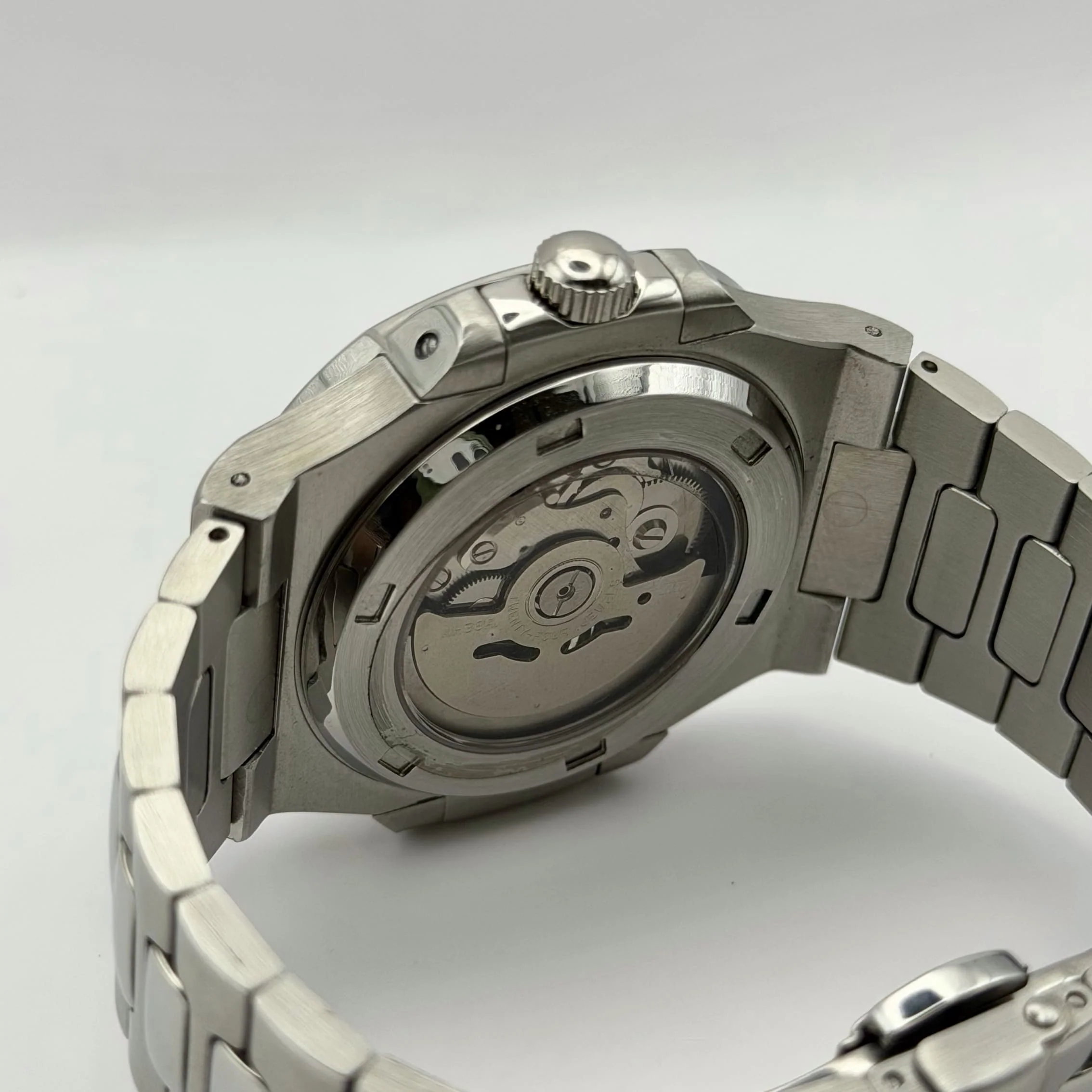 Seiko Nautilus Mod - Navy Blue Open Heart - Image 9
