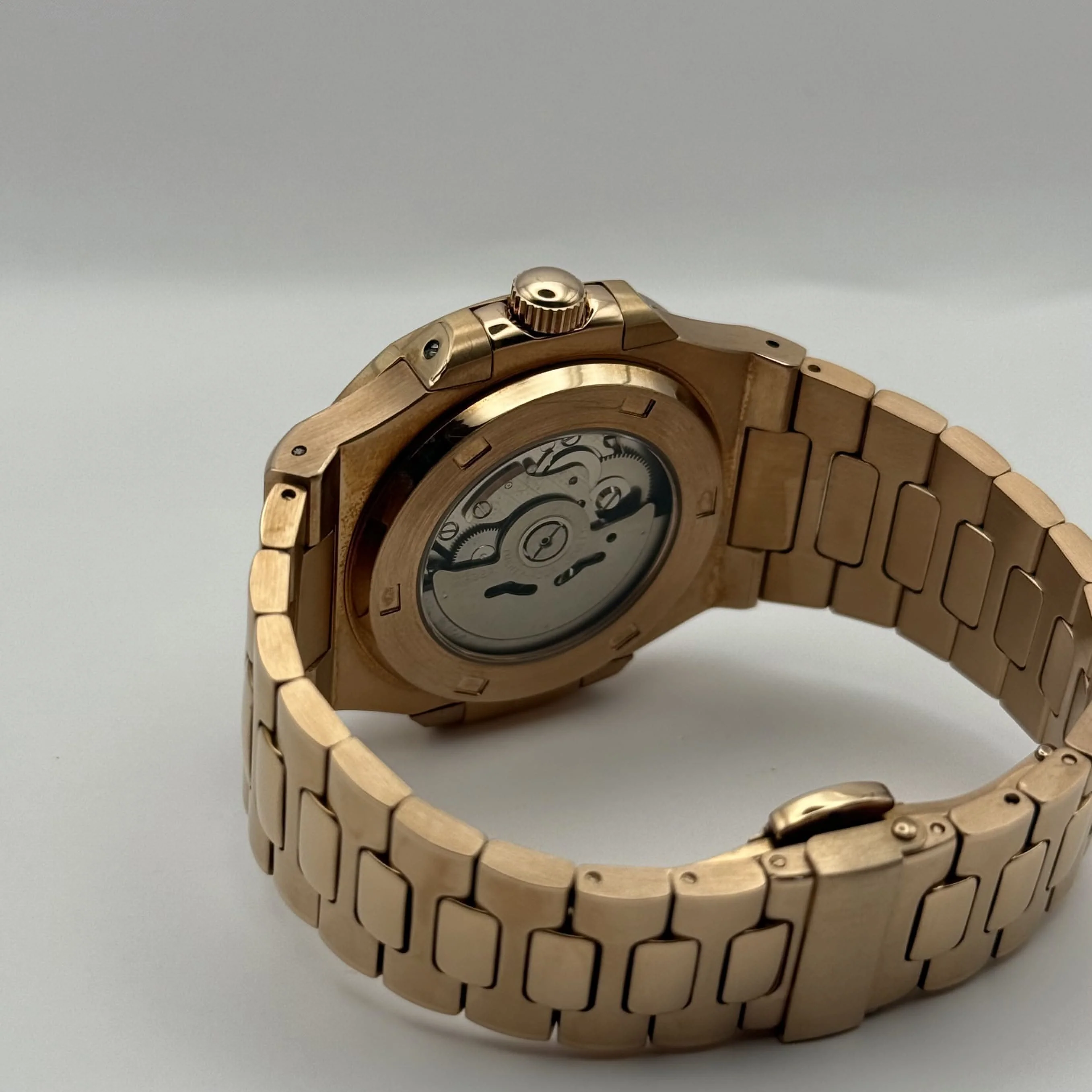 Nautilus Mod - Rose Gold Chocolate Open Heart - Image 8