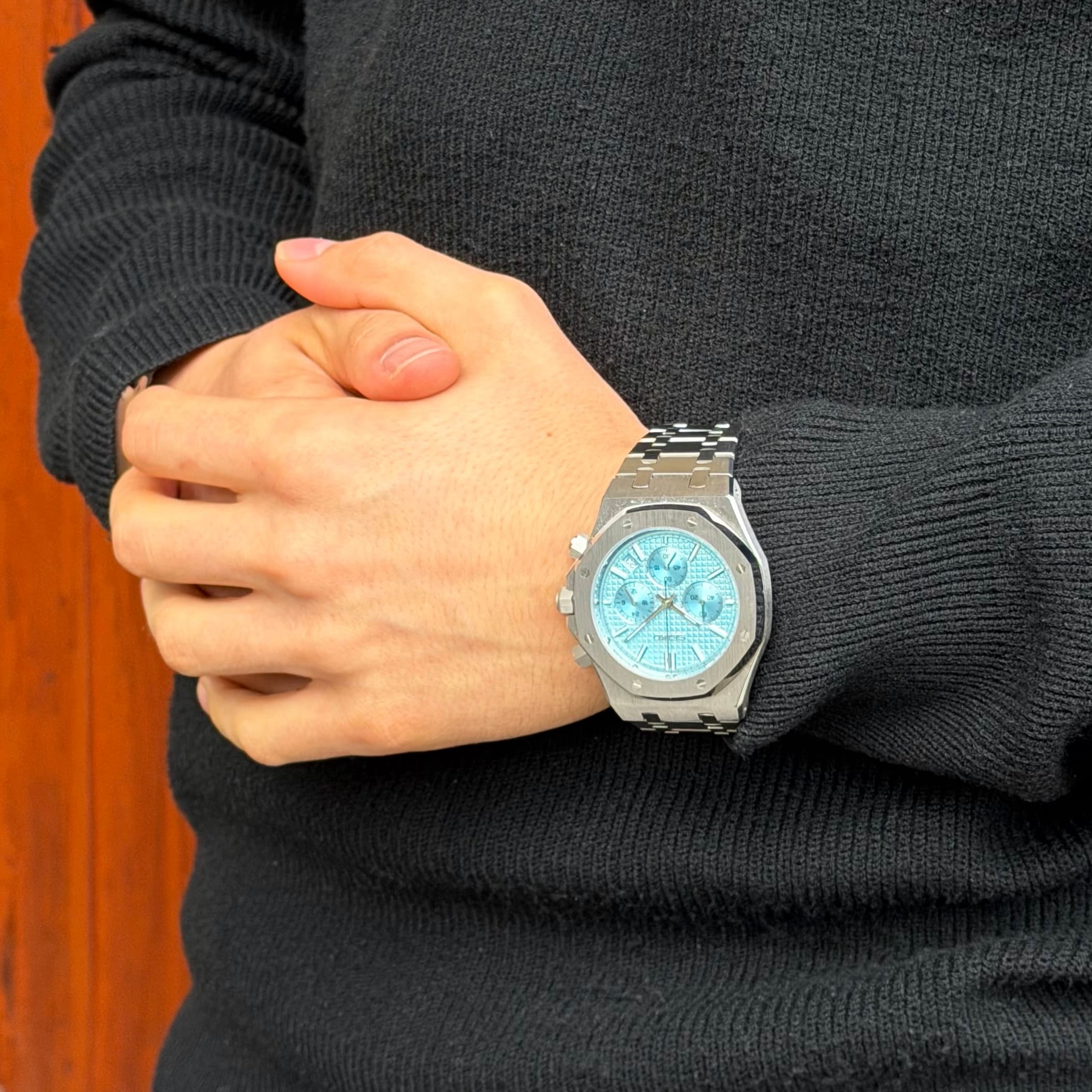 Royal Oak Chrono Mod - Baby Blue - Image 3
