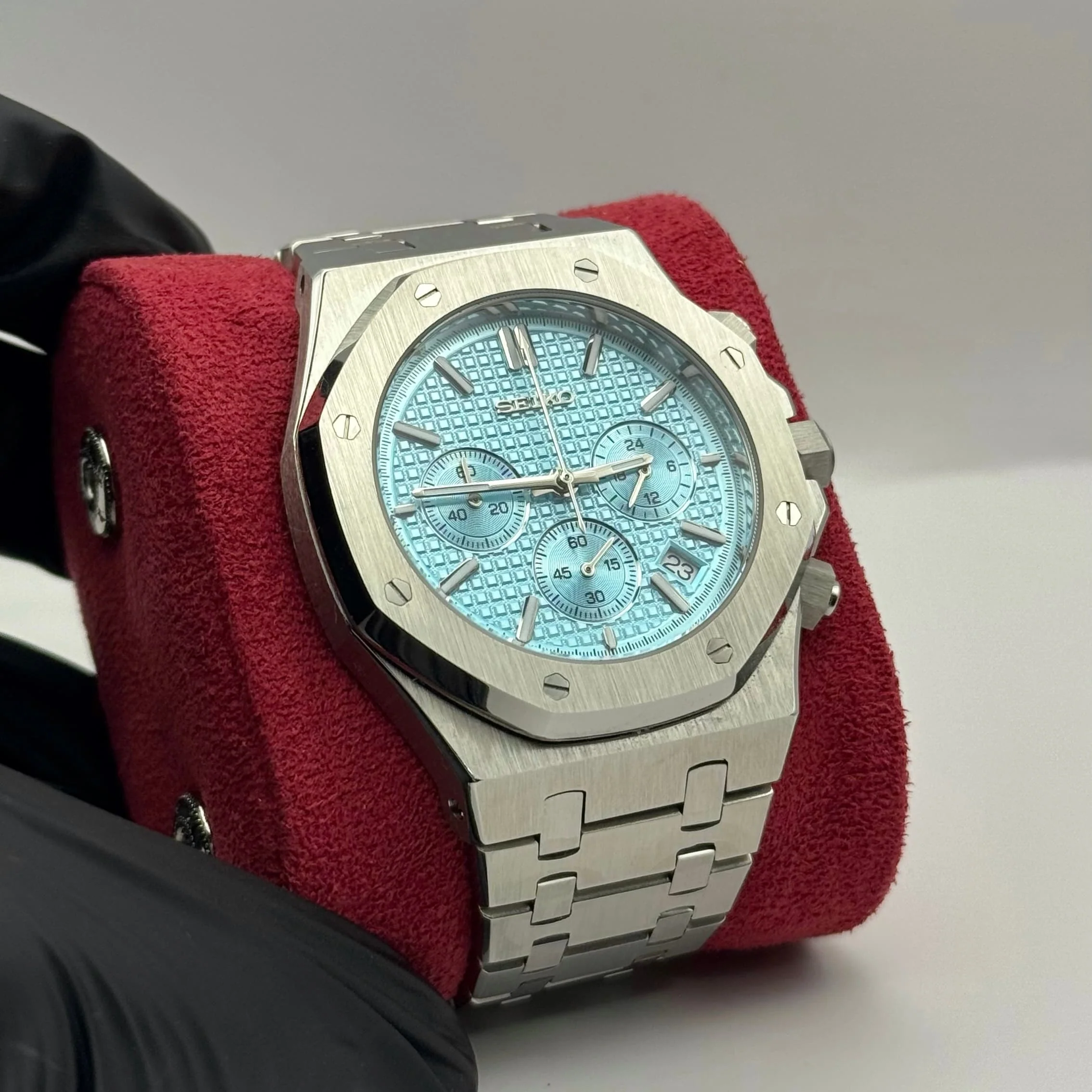 Royal Oak Chrono Mod - Baby Blue - Image 4