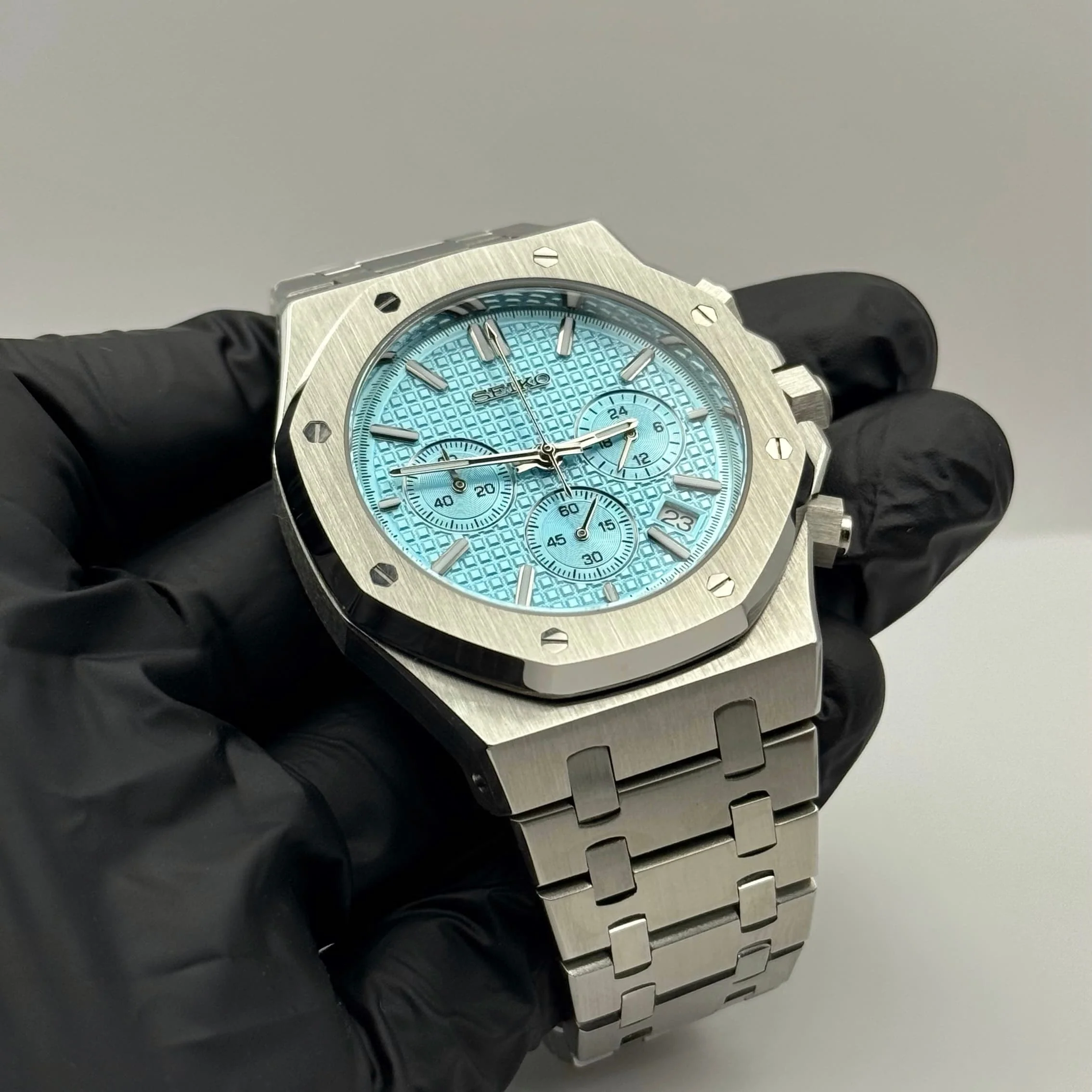 Royal Oak Chrono Mod - Baby Blue - Image 6