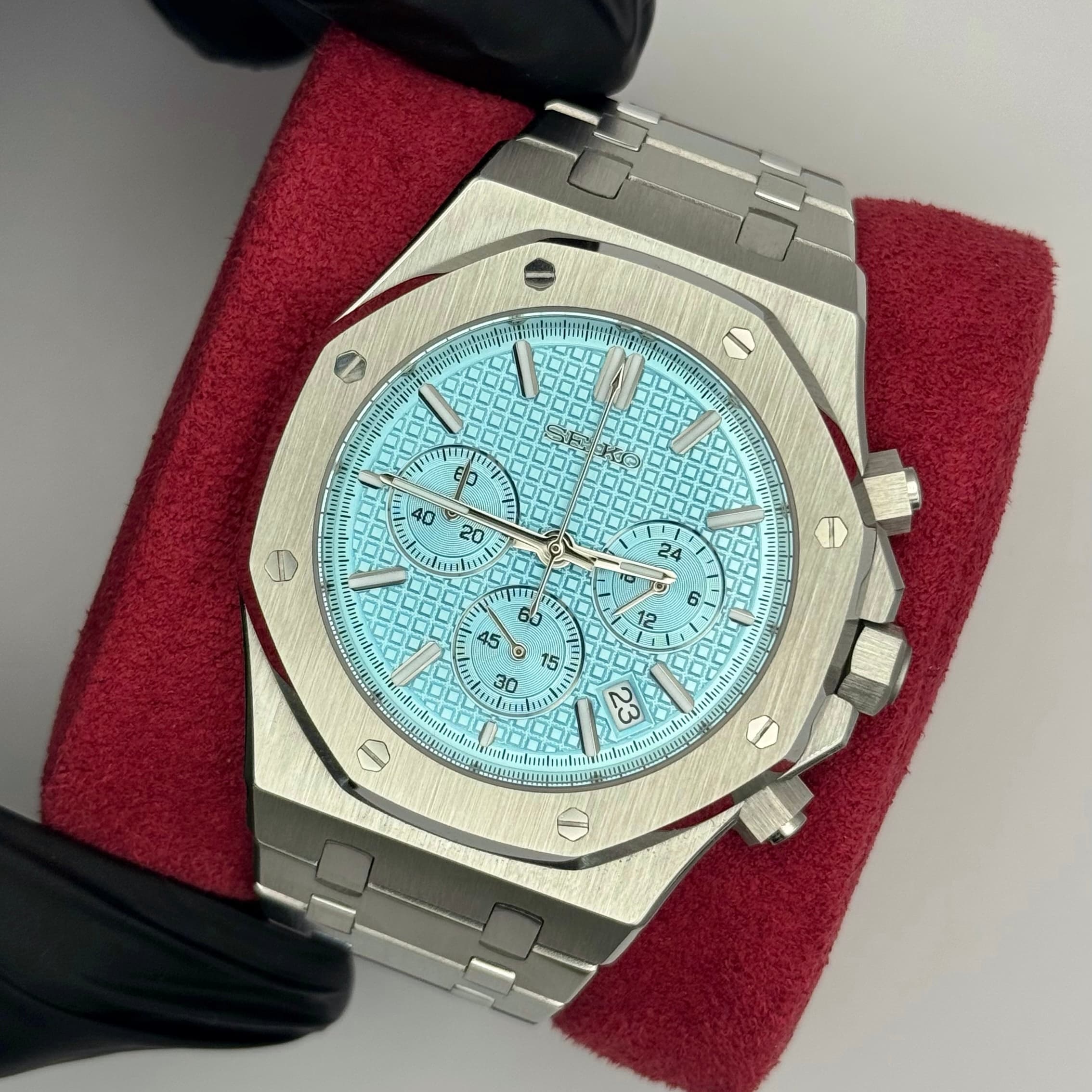 Royal Oak Chrono Mod - Baby Blue - Image 7