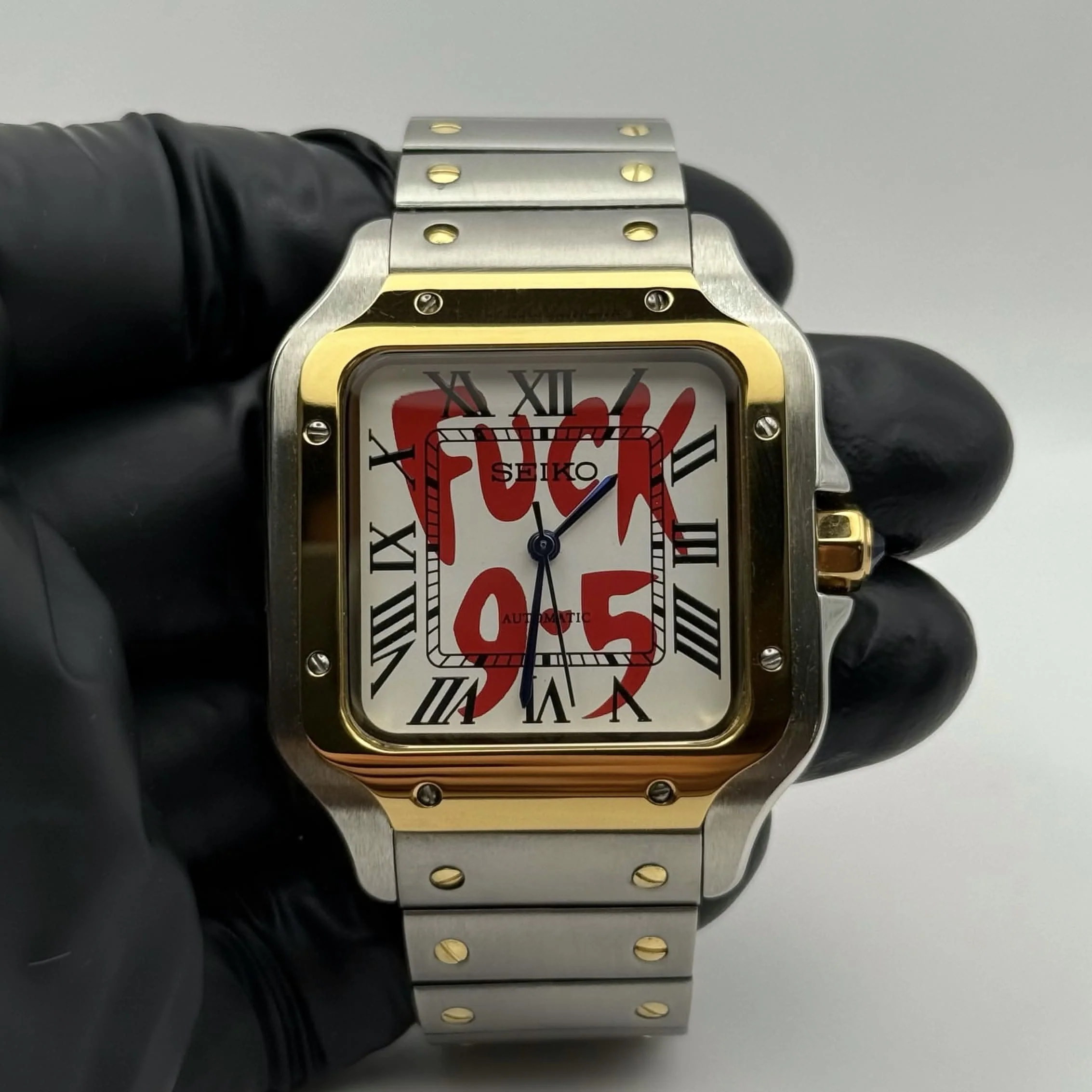 Santos Mod - Two-Tone F*ck 9-5 White - Image 5