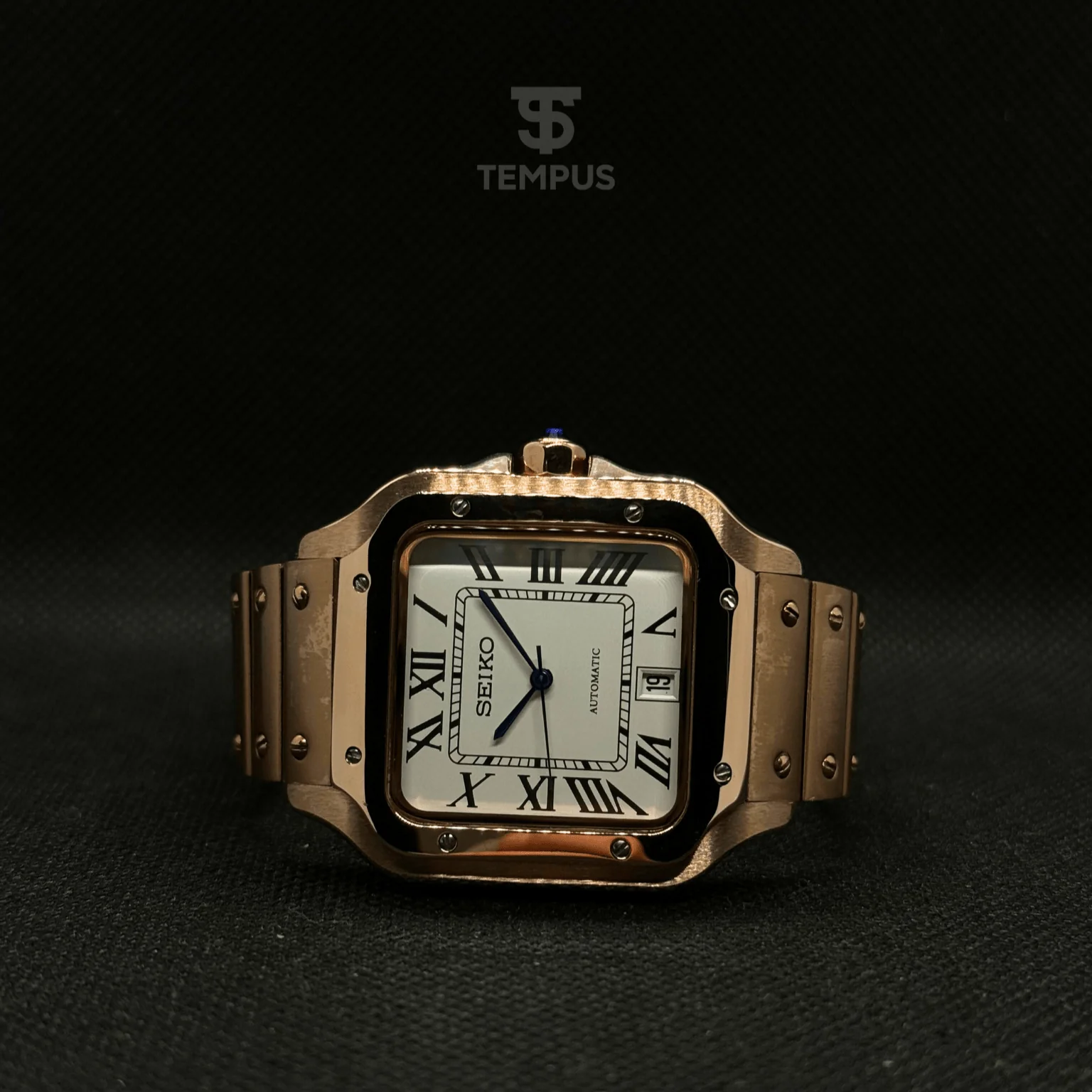 Santos Mod - Rose Gold White - Image 3