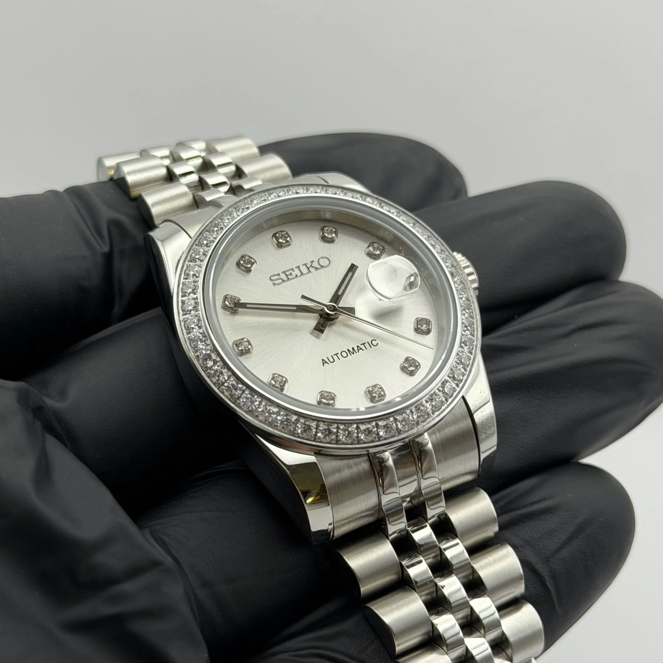 Women's Datejust Mod - Diamond Silver - Image 4